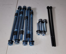 Load image into Gallery viewer, Grade 12.9 LF3/4 oil pan hardware with nylon bolt sleeves.