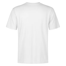 Load image into Gallery viewer, Embroidered Mens Cotton T shirt (Chest Design) Black and white logo
